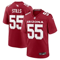 Maillot de match l'équipe Nike Dante Stills Cardinal Arizona Cardinals pour homme