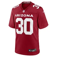 Maillot de match l'équipe Nike Darren Hall Cardinal Arizona Cardinals pour homme