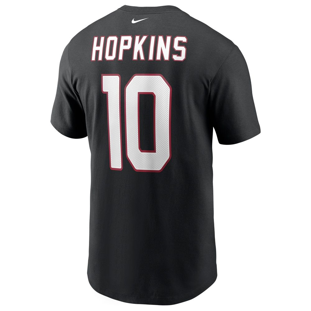 Men's Nike DeAndre Hopkins Black Arizona Cardinals Name & Number T-Shirt