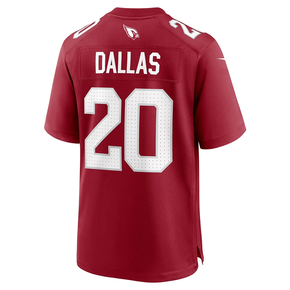 Maillot de match Nike DeeJay Dallas Cardinal Arizona Cardinals pour homme