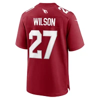 Maillot de match l'équipe Nike Divaad Wilson Cardinal des Arizona Cardinals pour homme