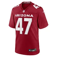 Men's Nike Ezekiel Turner  Cardinal Arizona Cardinals Team Game Jersey