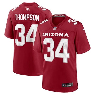 Men's Nike Jalen Thompson  Cardinal Arizona Cardinals Team Game Jersey