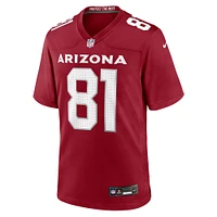 Men's Nike Jeff Smith II  Cardinal Arizona Cardinals Game Jersey