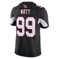 Men's Nike J.J. Watt Black Arizona Cardinals Vapor Limited Jersey