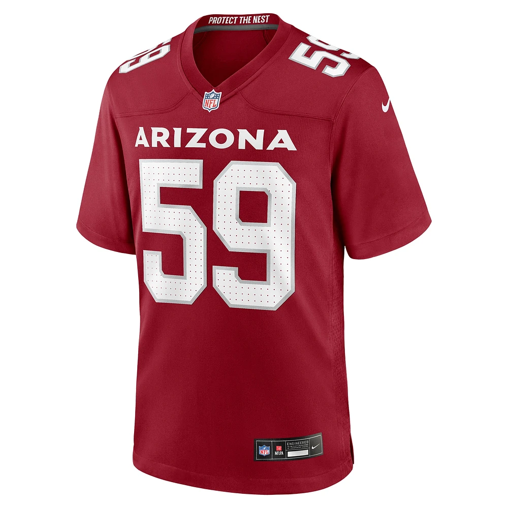 Maillot de match l'équipe des Cardinals l'Arizona pour homme Nike Jon Gaines II