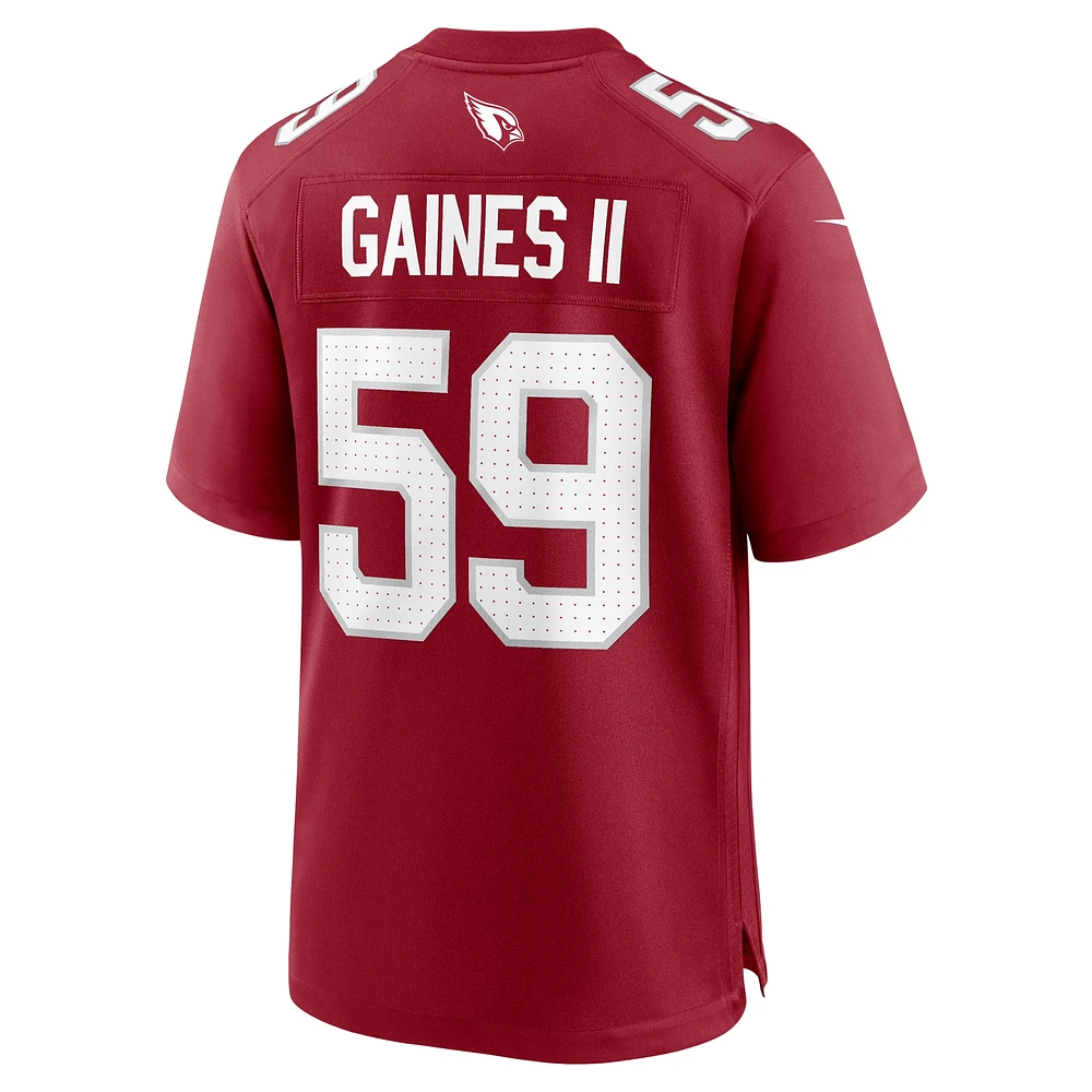 Maillot de match l'équipe des Cardinals l'Arizona pour homme Nike Jon Gaines II