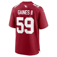 Men's Nike Jon Gaines II  Cardinal Arizona Cardinals Team Game Jersey