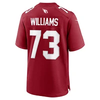 Men's Nike Jonah Williams  Cardinal Arizona Cardinals Team Game Jersey