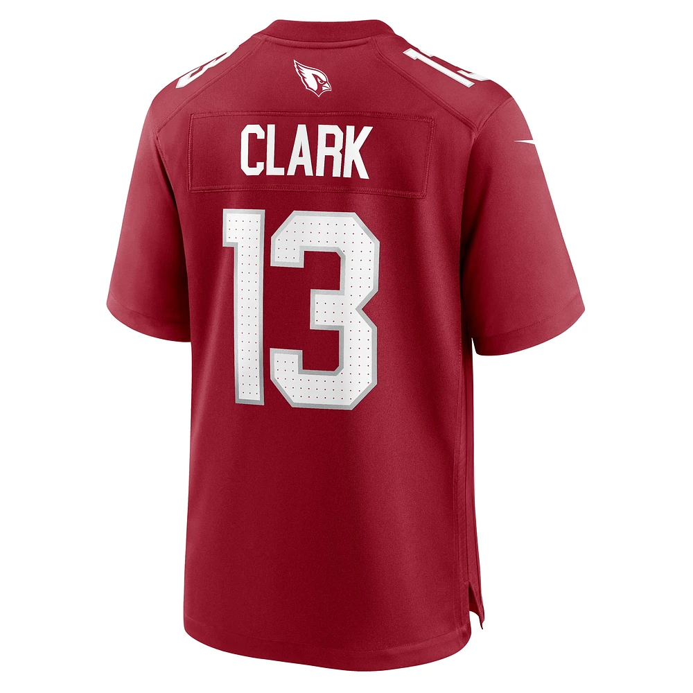 Men's Nike Kei'Trel Clark  Cardinal Arizona Cardinals Game Jersey