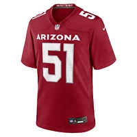 Maillot de match l'équipe Nike Cardinal Arizona Cardinals pour homme