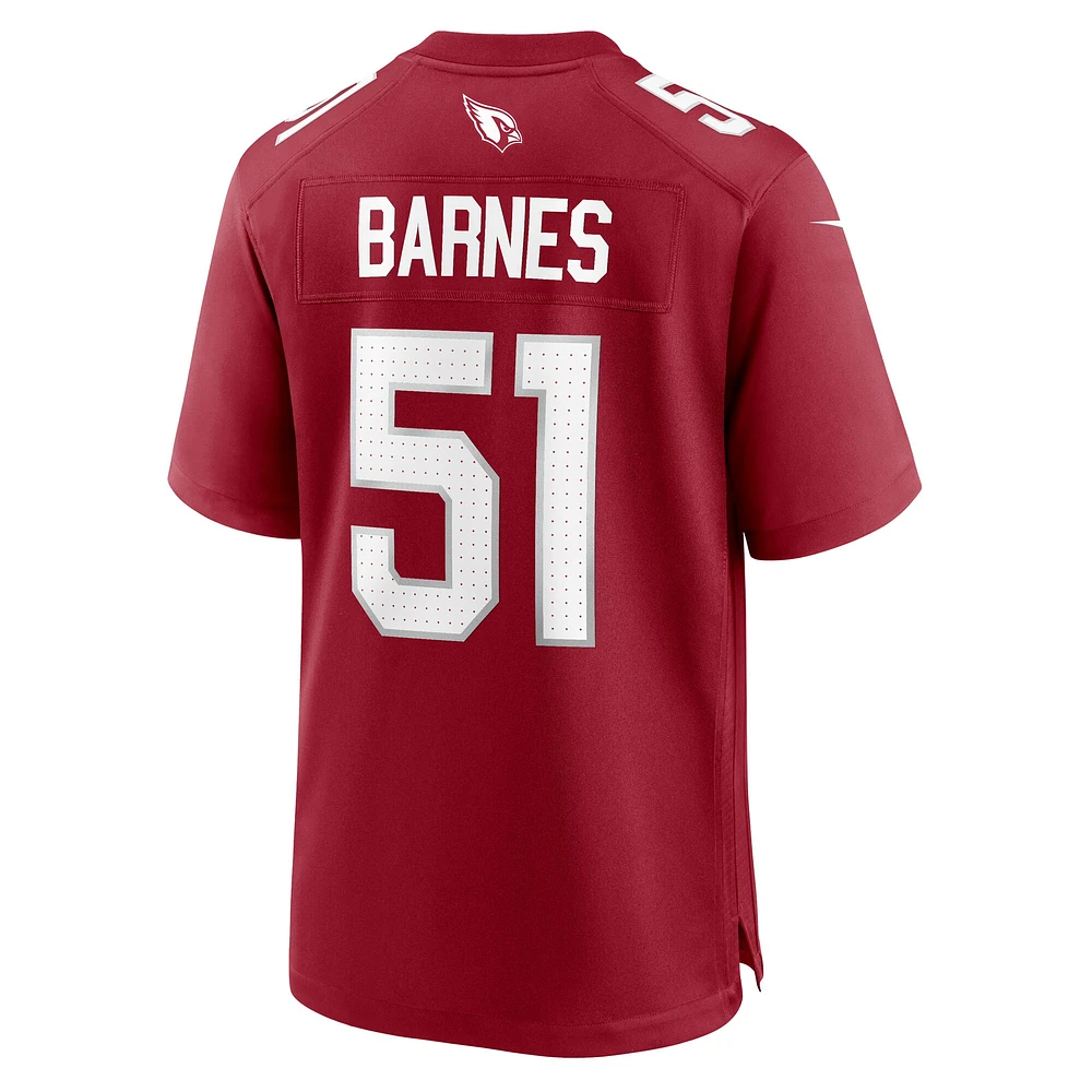 Maillot de match l'équipe Nike Cardinal Arizona Cardinals pour homme