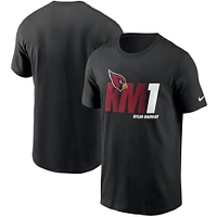 T-shirt graphique Nike Kyler Murray pour homme, noir, Arizona Cardinals Player