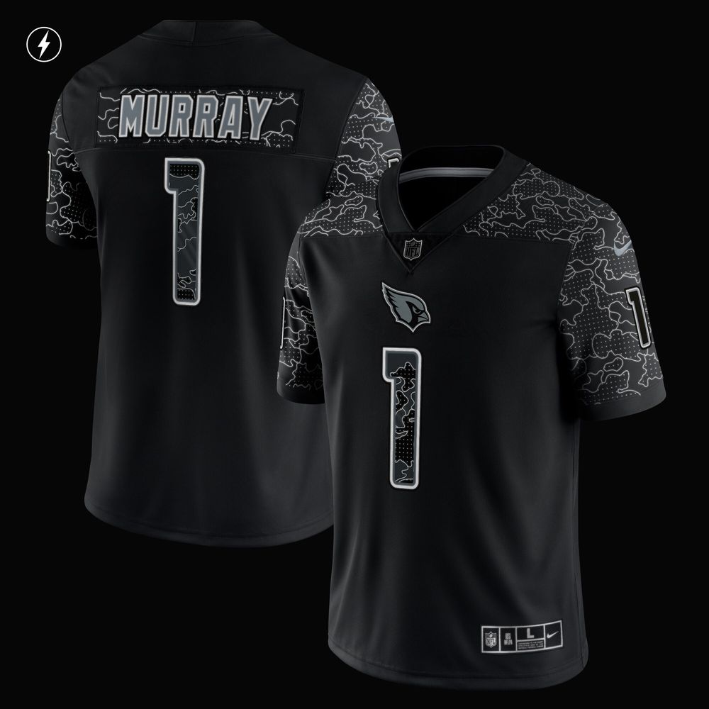 Men's Nike Kyler Murray Black Arizona Cardinals RFLCTV - Limited Jersey
