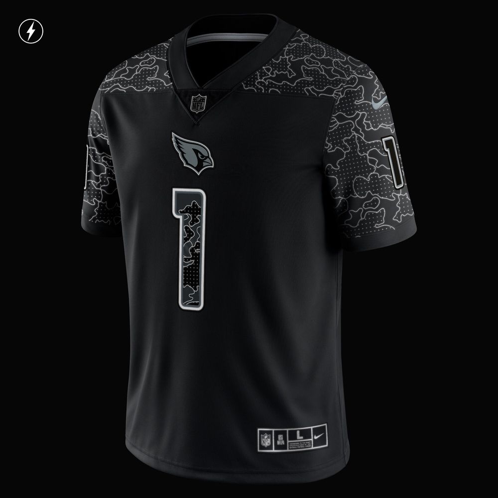 Men's Nike Kyler Murray Black Arizona Cardinals RFLCTV - Limited Jersey
