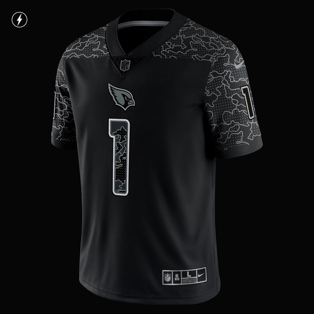 Men's Nike Kyler Murray Black Arizona Cardinals RFLCTV - Limited Jersey