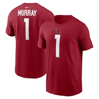 T-shirt avec nom et numéro du joueur Nike Kyler Murray Cardinal des Arizona Cardinals pour homme