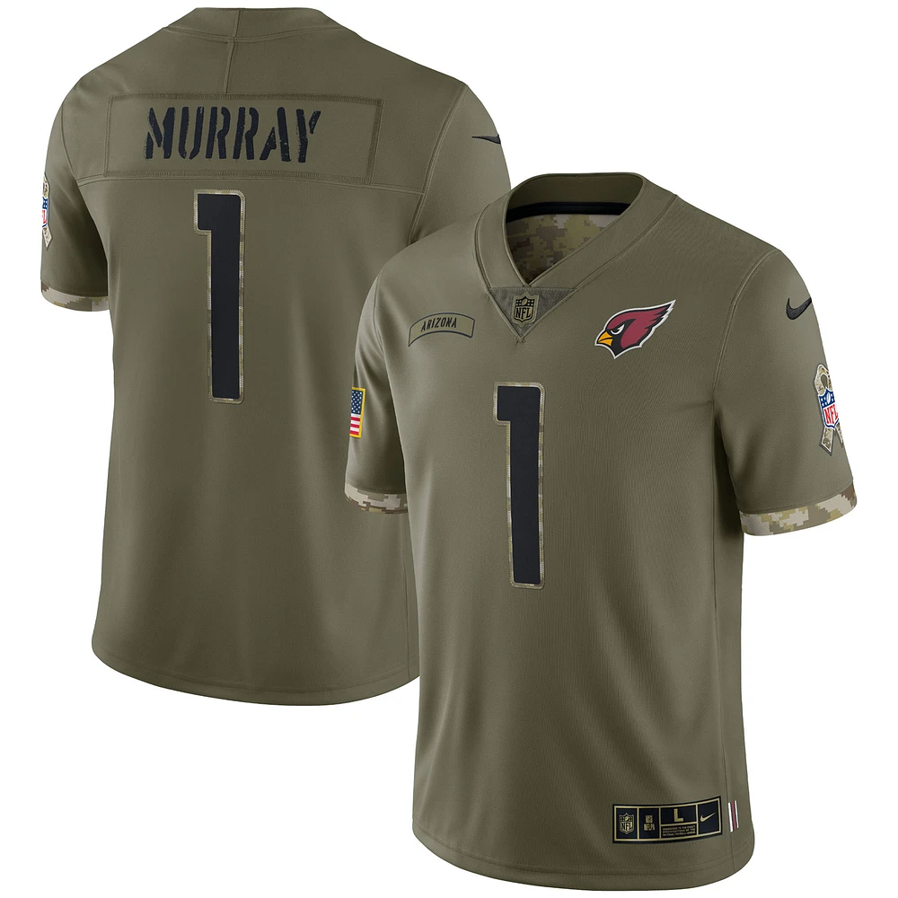 Men's Nike Kyler Murray Olive Arizona Cardinals Salute To Service Limited Jersey