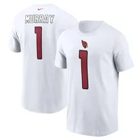 T-shirt Nike Kyler Murray blanc avec nom et numéro des Cardinals de l'Arizona pour hommes