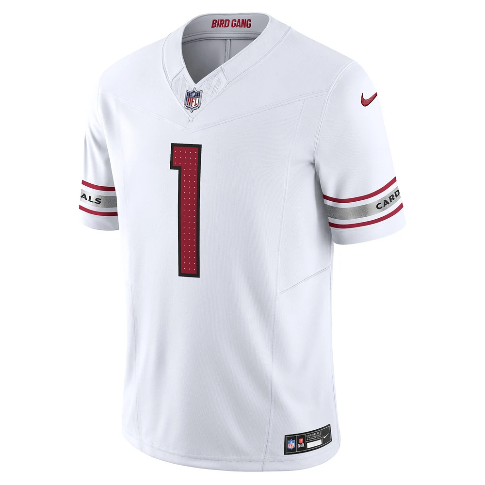 Nike Kyler Murray Blanc Arizona Cardinals Vapor F.U.S.E. Maillot limité