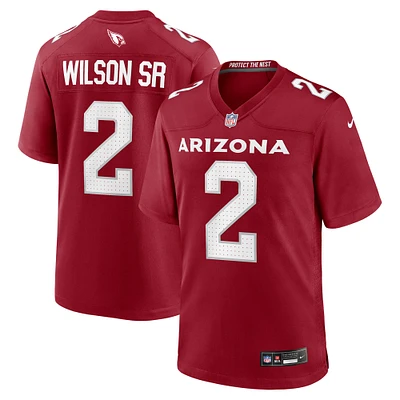 Maillot de match Nike Mack Wilson Sr. Cardinal Arizona Cardinals pour homme