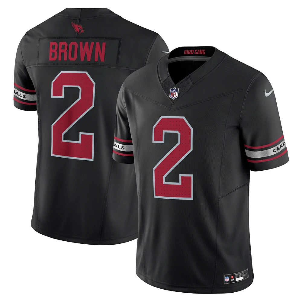 Nike Marquise Marron Noir pour Homme Arizona Cardinals Vapor F.U.S.E. Maillot limité