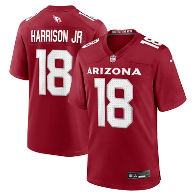 Maillot de match Nike Marvin Harrison Jr. Cardinal des Arizona Cardinals pour homme