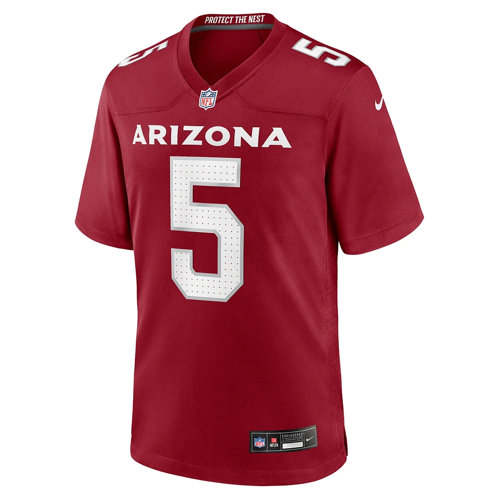 Maillot de match l'équipe des Cardinals l'Arizona Matt Prater pour homme Nike