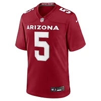 Men's Nike Matt Prater  Cardinal Arizona Cardinals Team Game Jersey