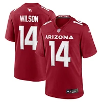 Maillot de match l'équipe Nike Michael Wilson Cardinal des Arizona Cardinals pour homme