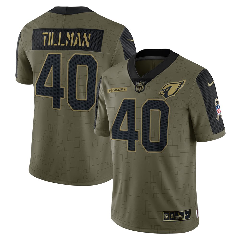 Arizona Cardinals Pat Tillman Number 40 Great Player NFL Camo 2019