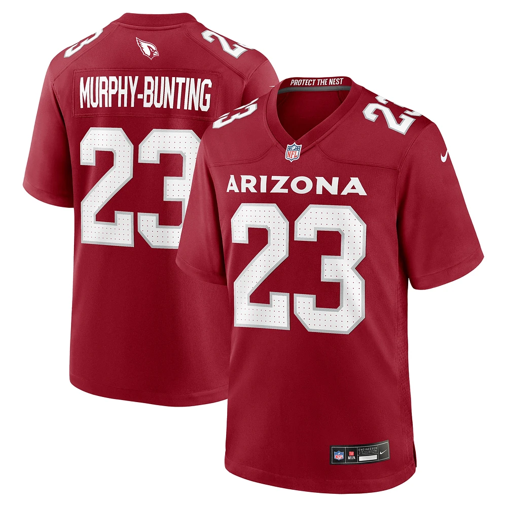 Men's Nike Sean Murphy-Bunting  Cardinal Arizona Cardinals Team Game Jersey