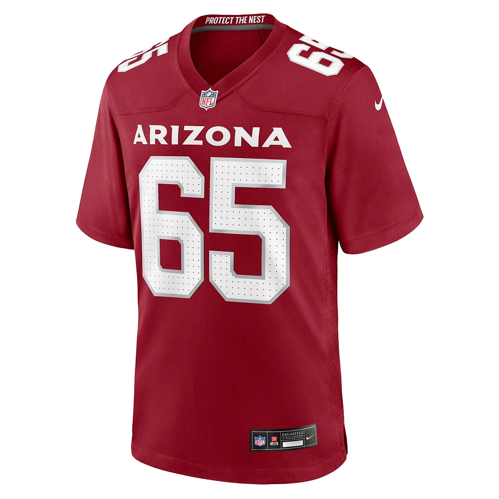 Men's Nike Trystan Colon Cardinal Arizona Cardinals Team Game Jersey