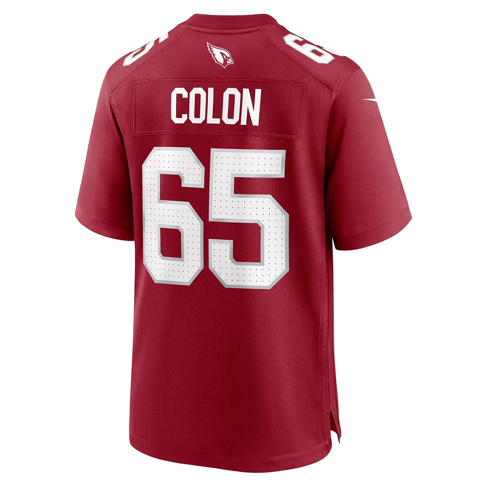 Men's Nike Trystan Colon Cardinal Arizona Cardinals Team Game Jersey