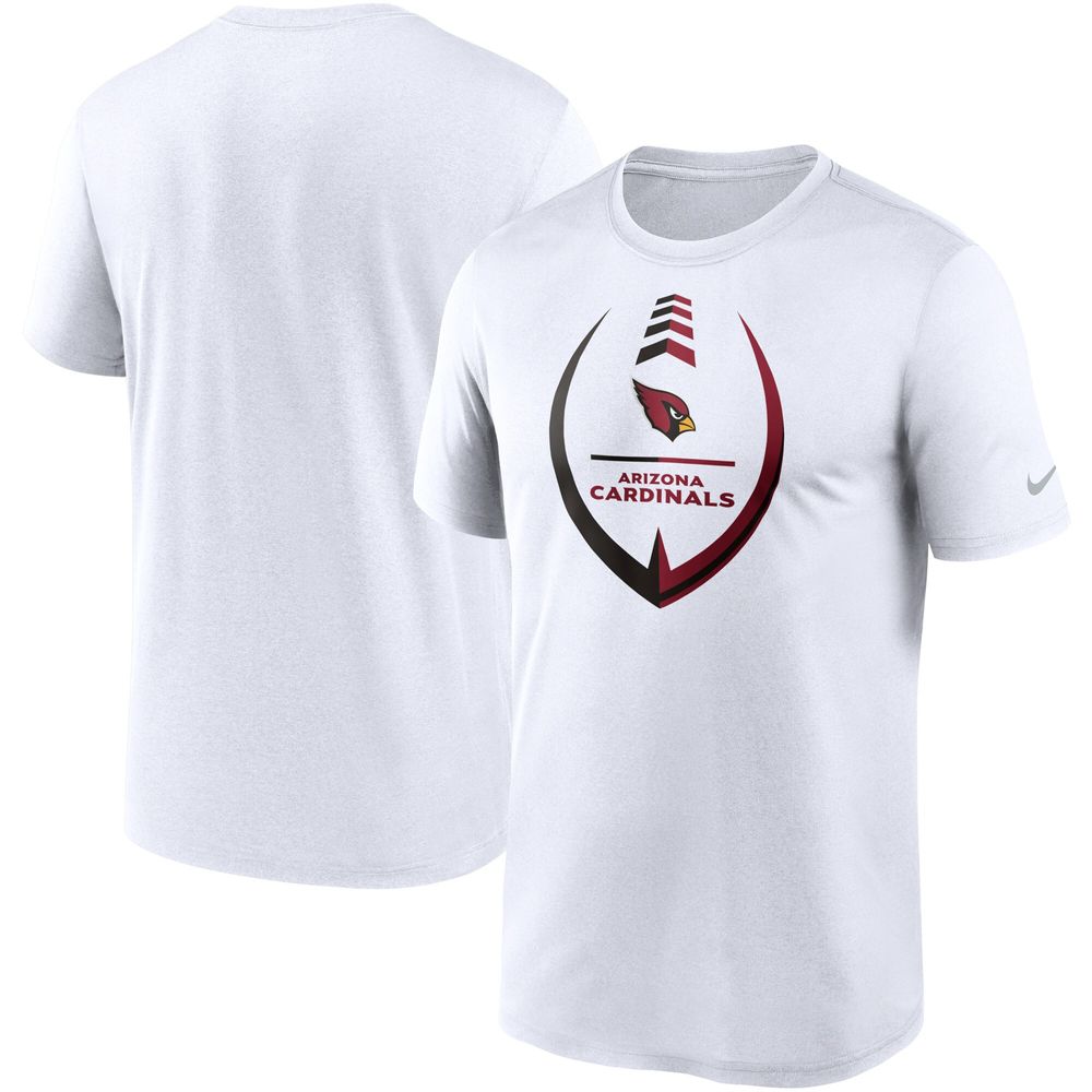 Men's Nike White Arizona Cardinals Icon Legend Performance T-Shirt