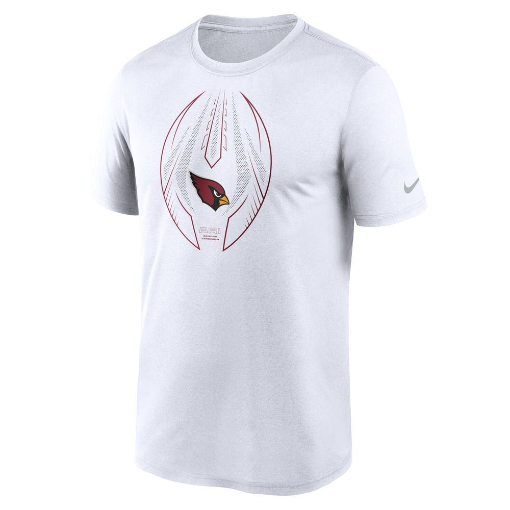 Men's Nike White Arizona Cardinals Team Legend Icon Performance T-Shirt