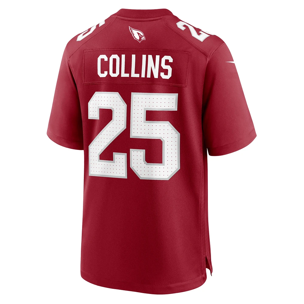 Men's Nike Zaven Collins Cardinal Arizona Cardinals Home Game Jersey