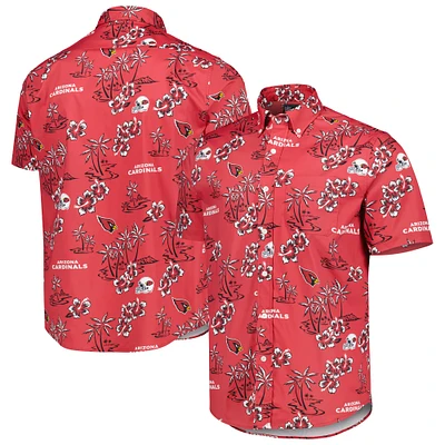 Chemise boutonnée Reyn Spooner Cardinal Arizona Cardinals Kekai pour homme