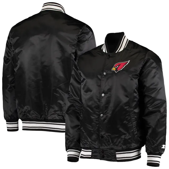 Men's Starter Red St. Louis Cardinals The Captain II Full-Zip Varsity Jacket