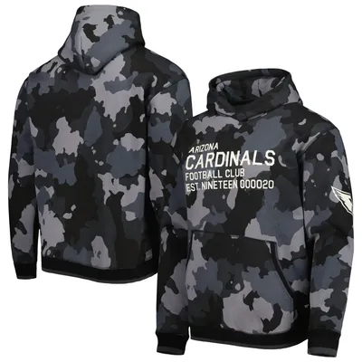 Sweat à capuche The Wild Collective Arizona Cardinals Camo noir pour homme