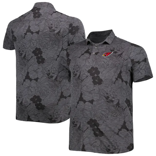 Lids Arizona Cardinals Tommy Bahama Big & Tall Miramar Blooms Polo - Black