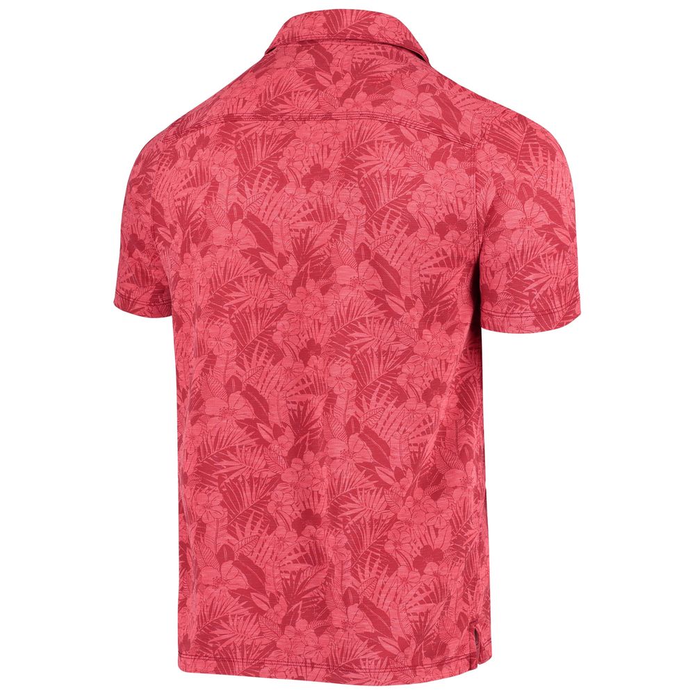 Men's Tommy Bahama Cardinal Arizona Cardinals Sport Palmetto Palms Polo