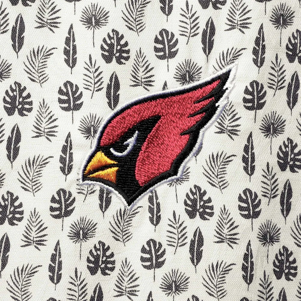 Chemise boutonnée tissée Tommy Bahama Arizona Cardinals Baja Mar pour homme, blanche