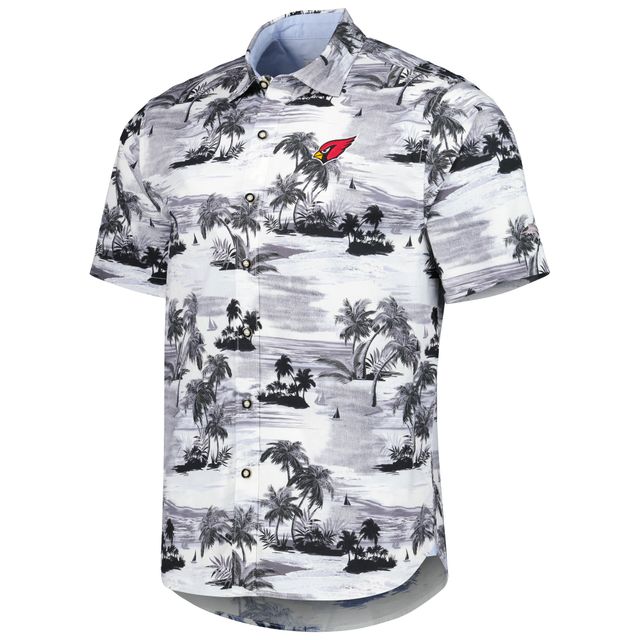 Chemise boutonnée Tommy Bahama Arizona Cardinals Sport Tropical Horizons pour homme, blanc