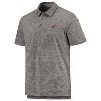 Men's Vineyard Vines Charcoal Arizona Cardinals Destin Stripe Sankaty Polo