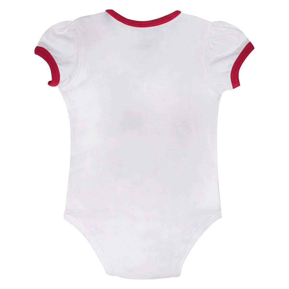 Ensemble body et jupe Love My Team pour nouveau-né bébé des Arizona Cardinals