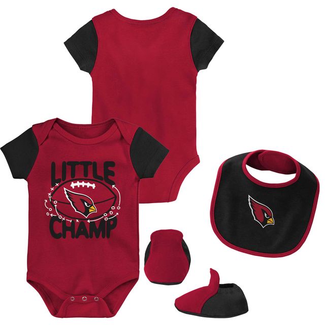 OST AZCARD ROUGE 22 NOUVEAU-NÉ PETIT CHAMP CREEPER BIB & BOOTIE SET INFGIFPCK