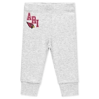 Newborn & Infant WEAR by Erin Andrews Arizona Cardinals Three-Piece Turn Me Around Bodysuits Pant Set