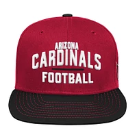 Préscolaire Cardinal/noir Arizona Cardinals Lock Up Snapback Hat