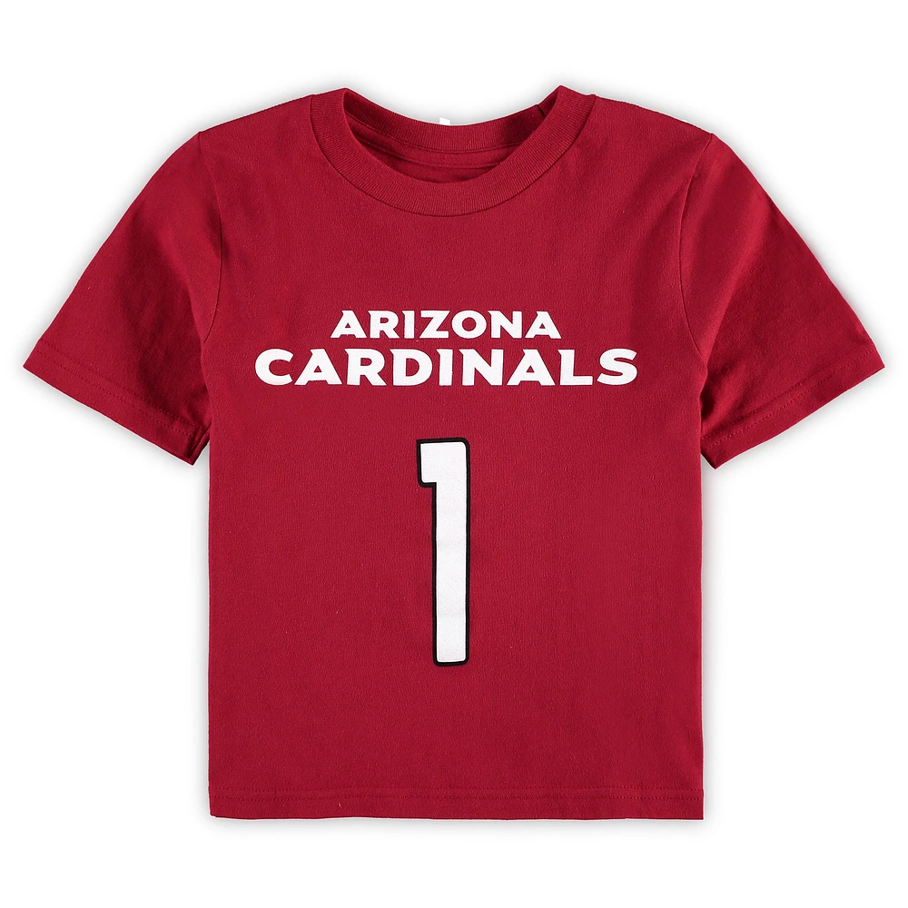 Preschool Kyler Murray Cardinal Arizona Cardinals Mainliner Player Name & Number T-Shirt